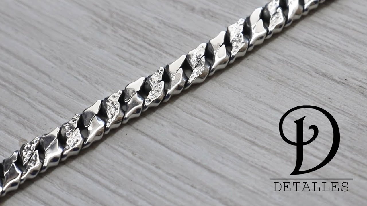 Pulsera Detalles en plata/Silver details bracelet