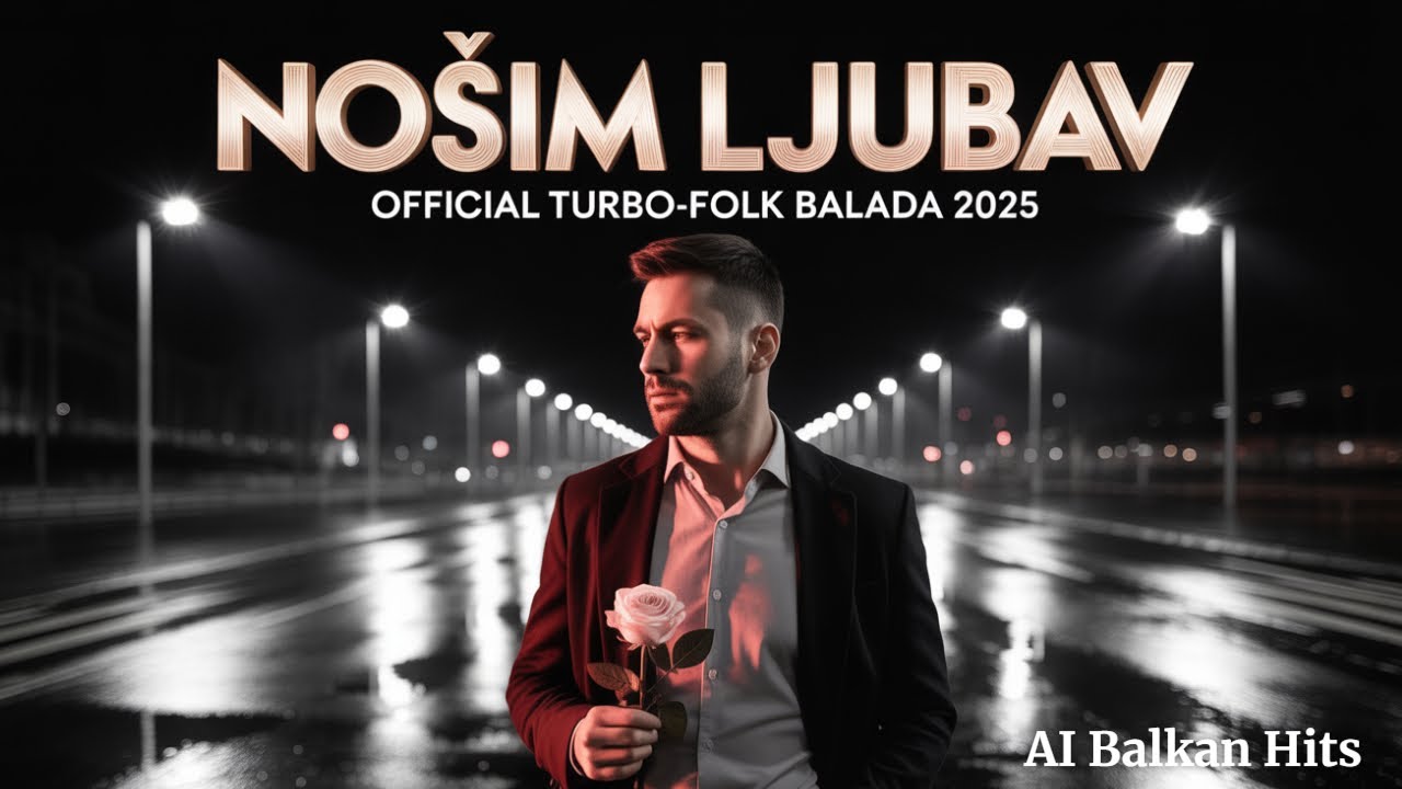 Nosim ljubav ali nemam kome – Emotional Serbian Ballad | AI Balkan Music 2025