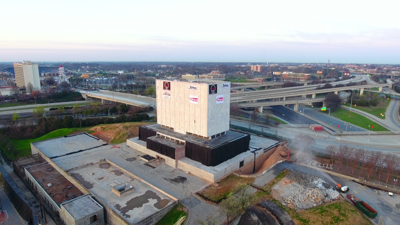 Dykon Explosive Demolition - Archives & Records Bldg. Atlanta