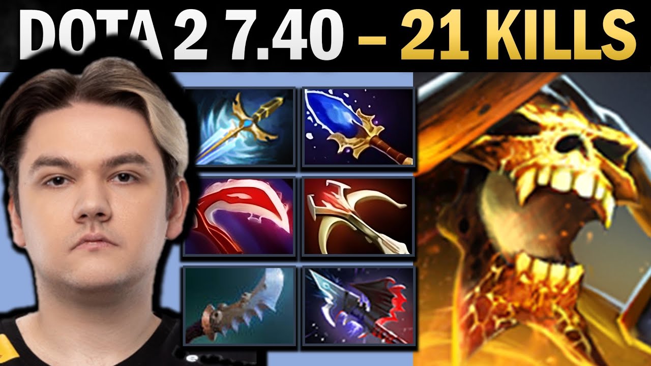Clinkz Pro Carry with 21 Kills and Falcon Blade - Dota 7.41