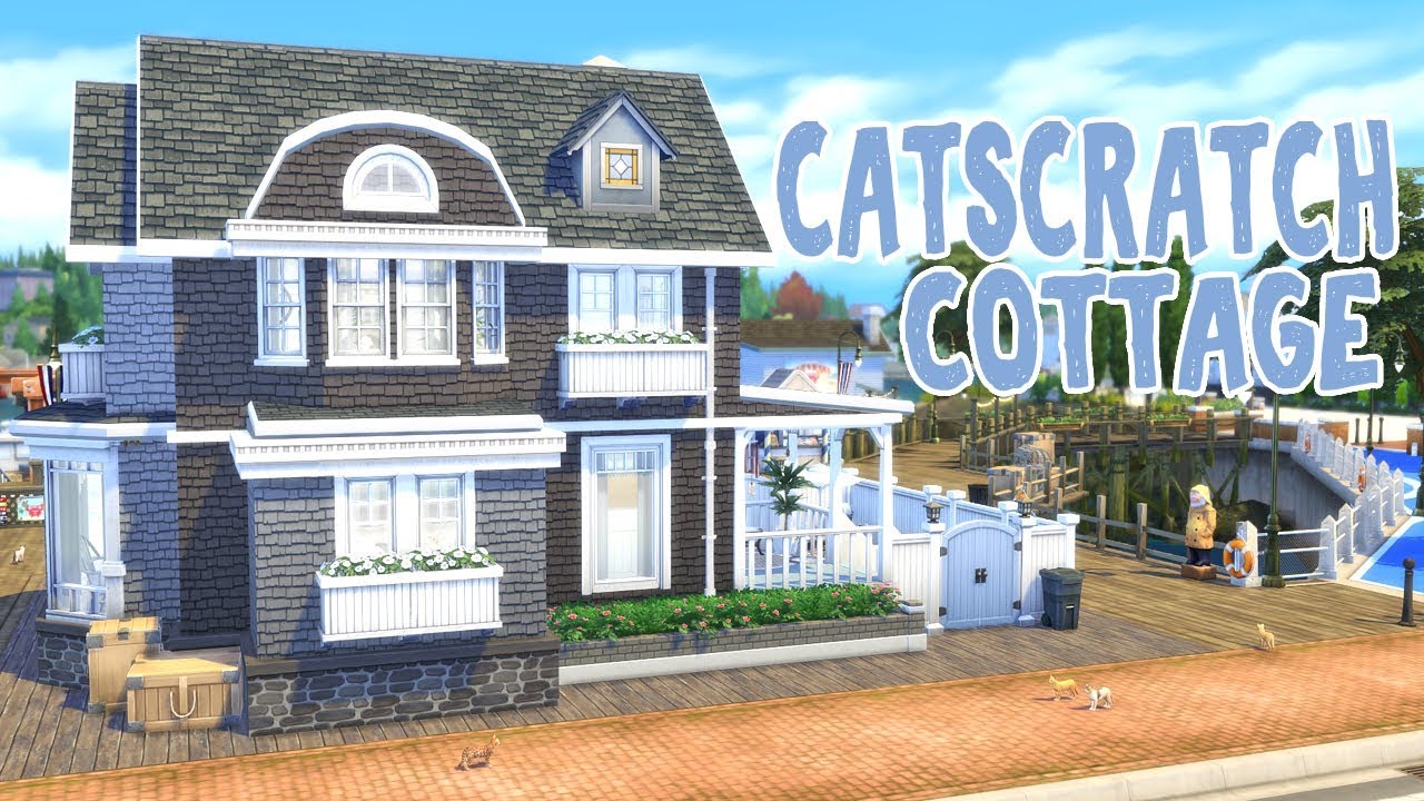 Catscratch Cottage 😺 || The Sims 4: Speed Build