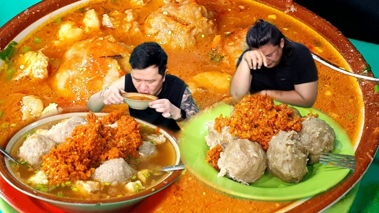 JUALAN BAKSO 45 TAHUN PANTAS ENAK POLL,,PAM PAM KELABAKAN,,BAKSO MAS KADIR !!