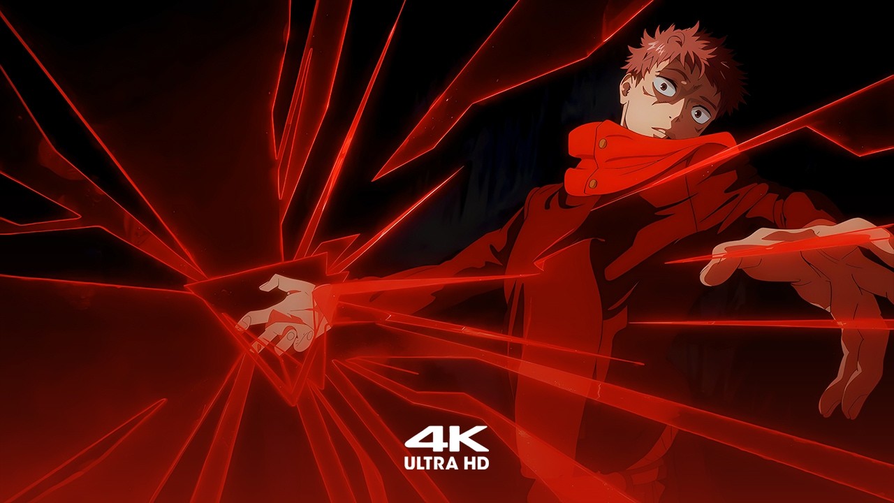 Yuji Itadori Blood Energy 🔥 4K Live Wallpaper & Screensaver | Jujutsu Kaisen