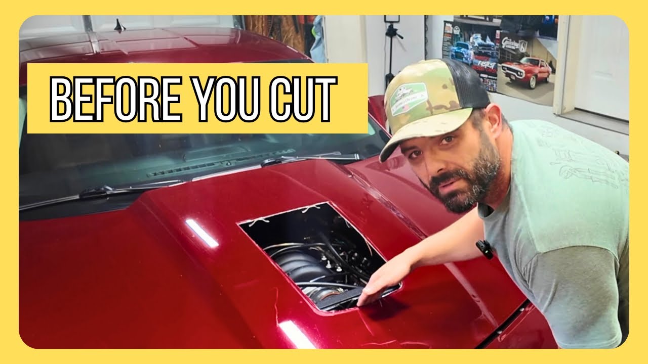 Installing a Fifth Gen Camaro Heat Extractor