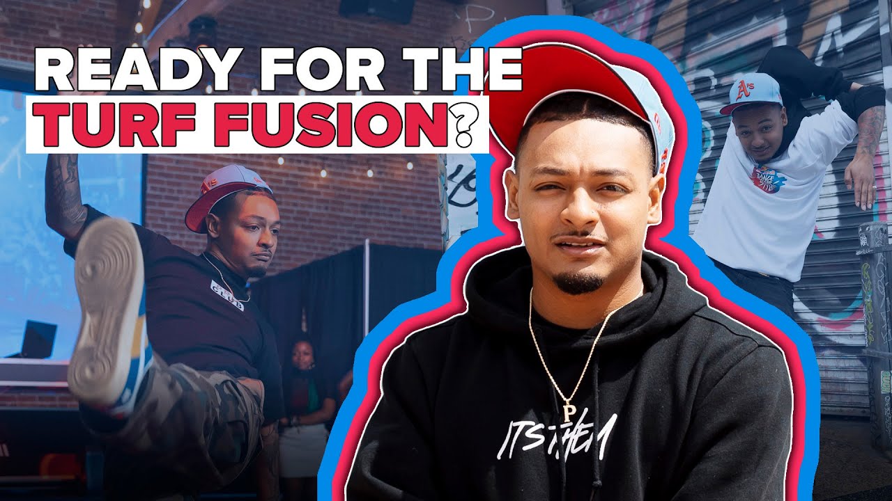 Yung Phil presents TURF dancing and competes at Red Bull Dance Your Style