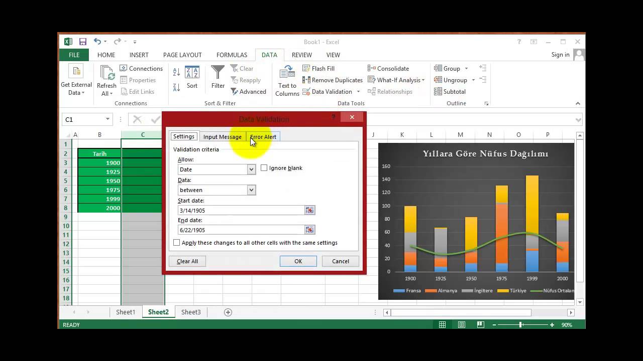 Yakın Kampüs - Excel 7 - Sort, Group, Ungroup ve Subtotal Uygulamaları