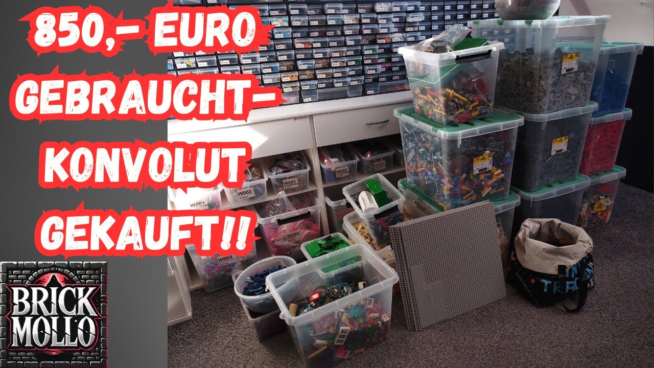 850,00 EUR gebrauchtes Lego® Konvolut gekauft - und es hat sich gelohnt!!