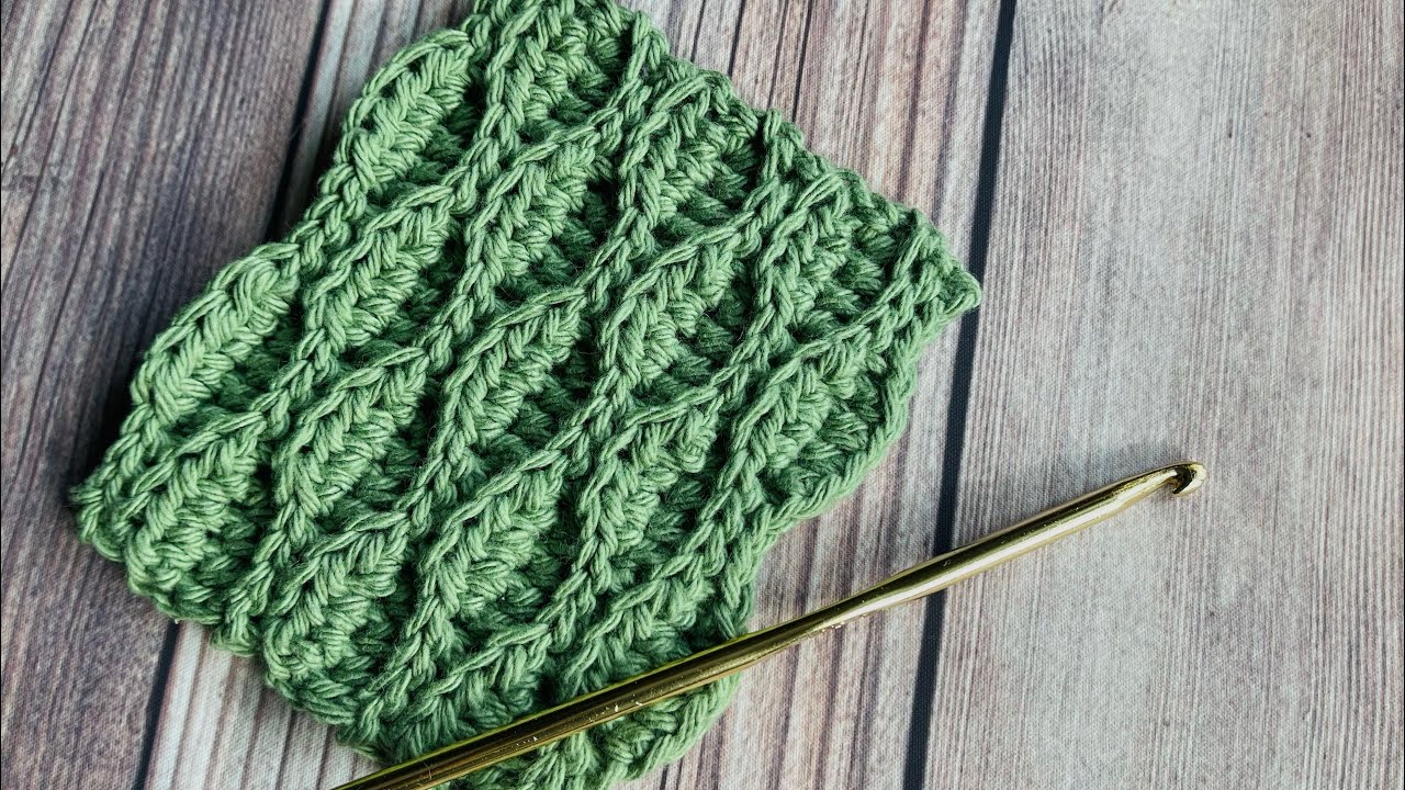 Como Tejer PUNTO ALMENDRA  a Crochet / TUTORIAL / Brenny’s Crochet