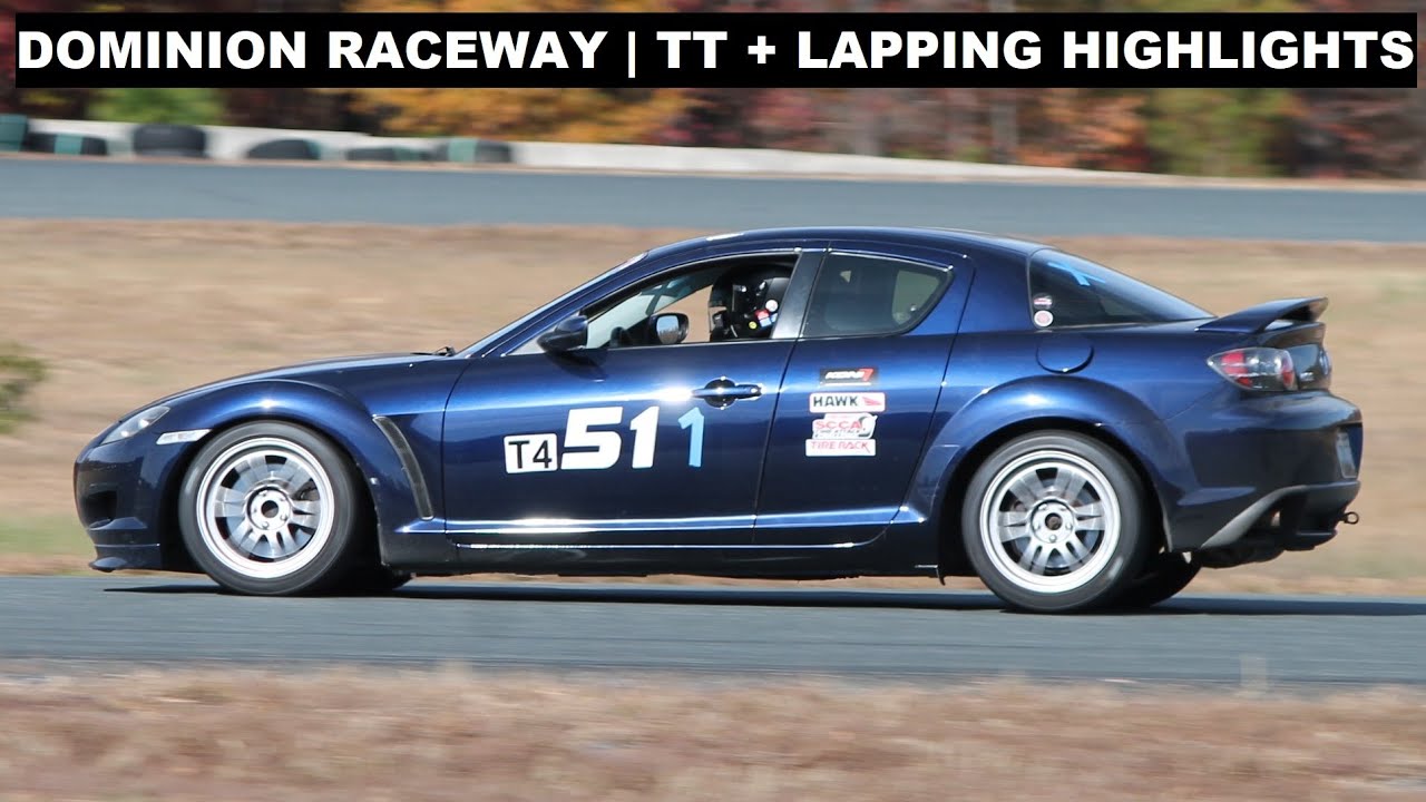 MAZDA RX-8 | Time Attack and Open Lapping | Dominion Raceway