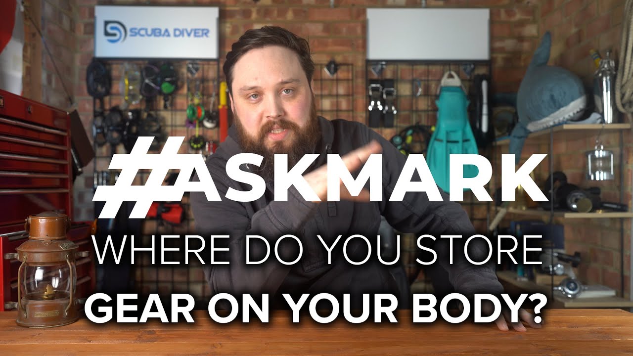 Where Do You Store Gear On Your Body During a Dive? #AskMark #scuba