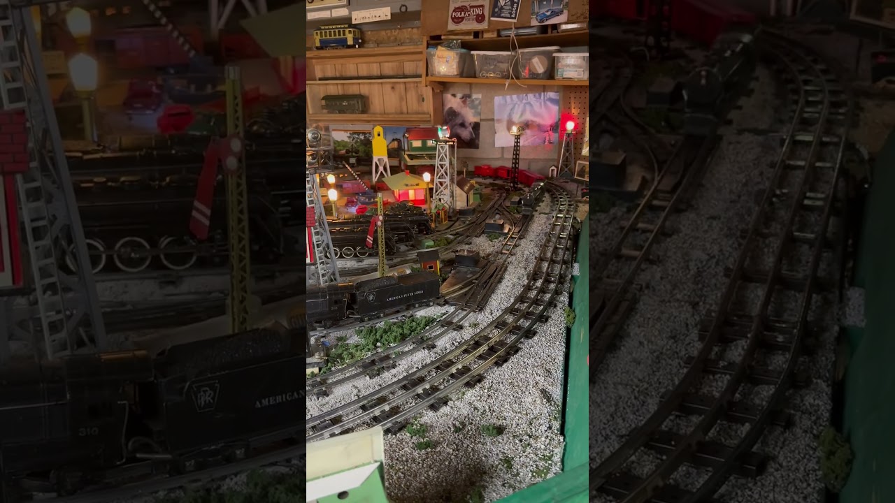 American Flyer S Gauge for Flyer Friday loop 🔁 🔁 🔁 07-07-2023