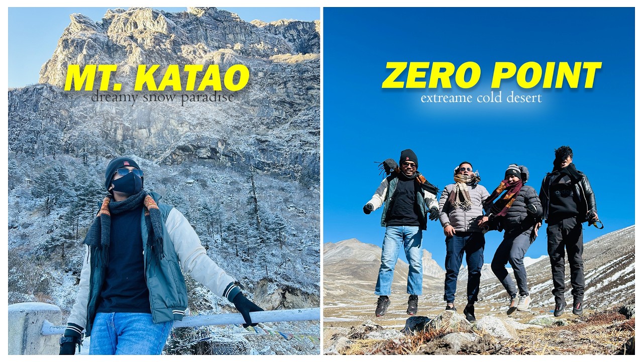 Mt. Katao Was Dreamy… But Zero Point Was Brutal | North Sikkim Vlog🥶❄️