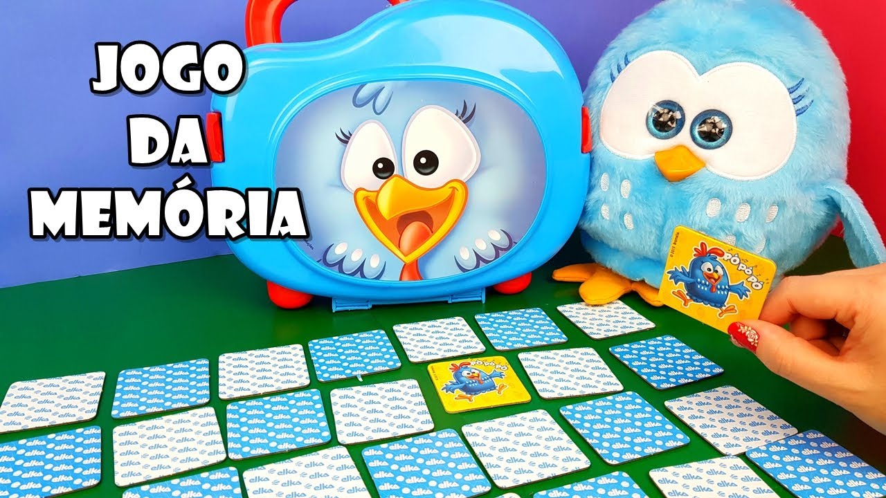 Jogo Da Memória Galinha Pintadinha Tia Flá X Produção