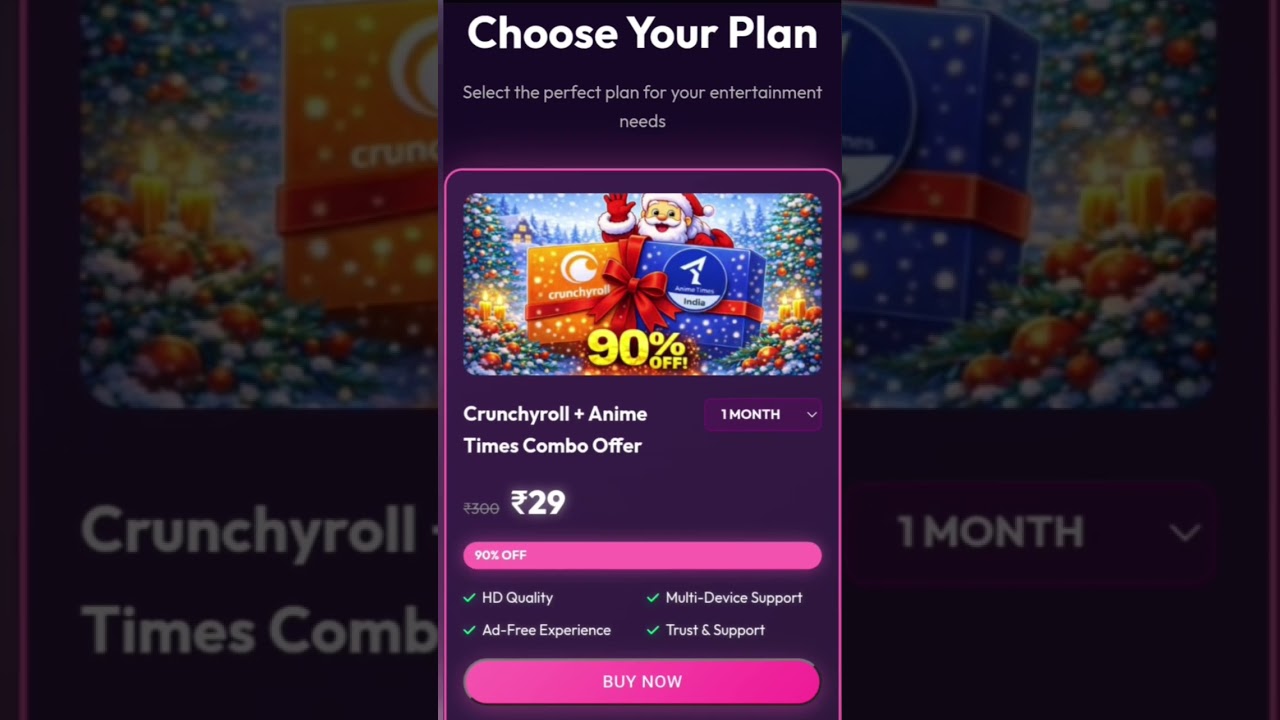 Crunchyroll + Anime Times subscription Very Low price  