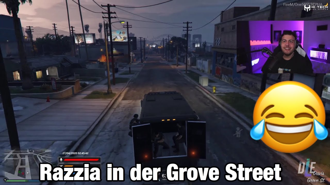 Ayodele Oleke auf Streife | Razzia in der Grove Street | Giggand Stream Highlights