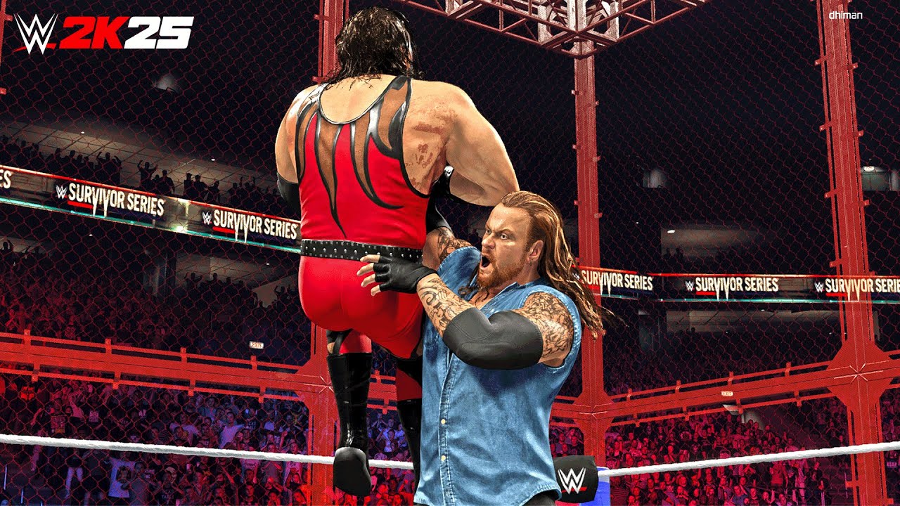 Undertaker Vs Kane – Hell in a Cell Showdown | WWE 2K25