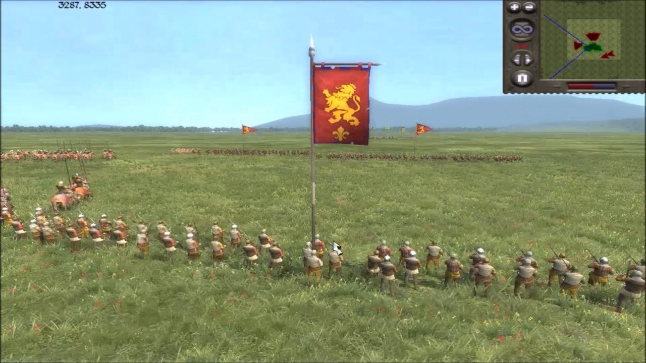 Medieval 2 total war battle #47 Stakes and arrows