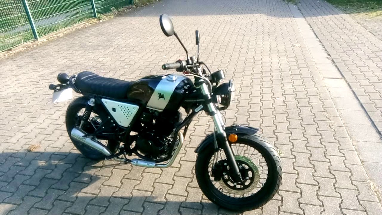 Romet SCMB 125ccm schwarz silber Modelljahr 2018