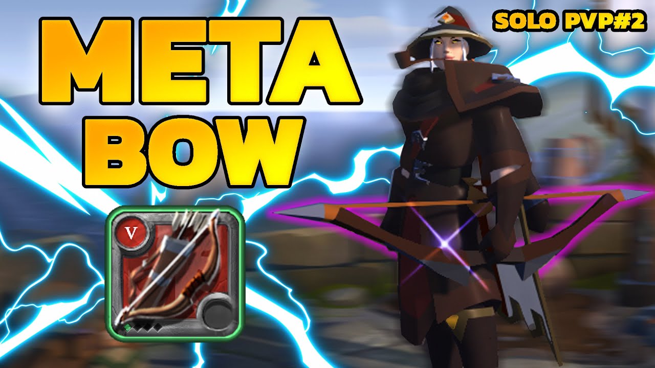 Meta Bow 🏹| Broken Build | SoloPVP | Albion Online | Corrupted Dungeon Stalker Dungeon