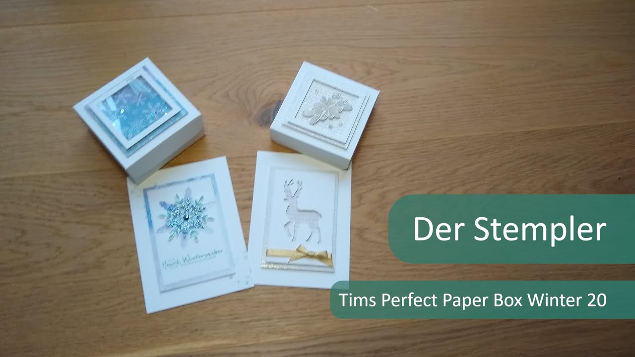 Tims Perfect Paper Box Winter 2020 | Der Stempler ~ Stampin Up!