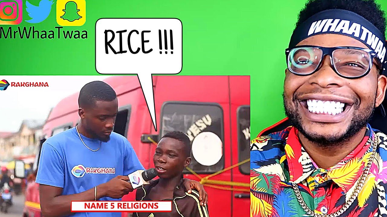 NAME 5 RELIGIONS | Street Quiz | Funny African Videos | Funny Videos | African Comedy REACTION