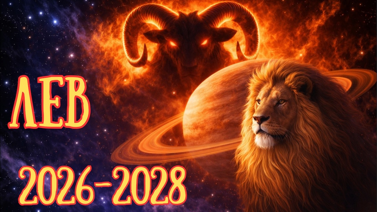САТУРН В ОВНЕ 2026-2028: ЛЬВЫ СТАНУТ ЭКСПЕРТАМИ №1! 🔥 Гороскоп на 3 года