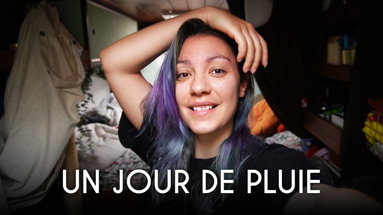 Notre douche amovible en fourgon aménagé + un jour de pluie GEEK et COCOONING avec nos 2 chats VLOG
