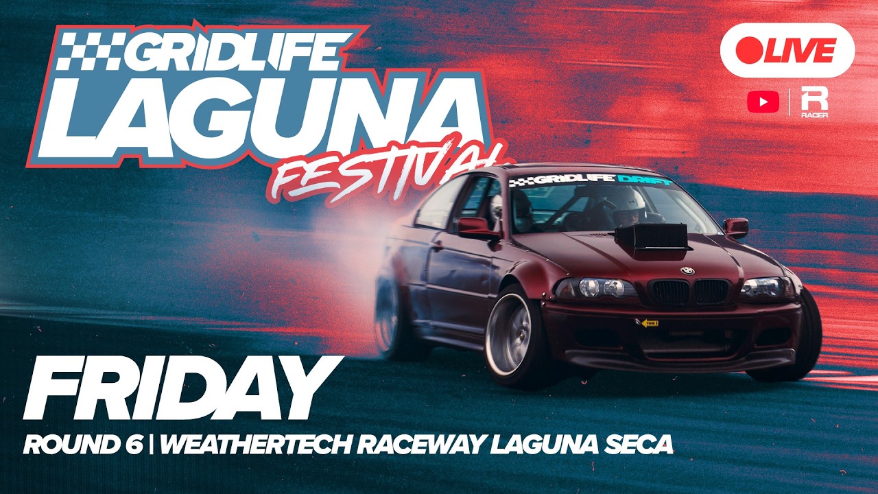 GRIDLIFE Laguna at Laguna Seca 2026 | Round 6 | Day 1 LIVE