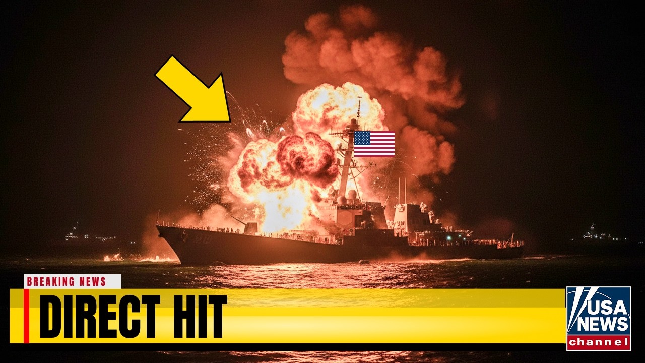 Iran Made a Bold Move Against a US Fleet Formation — Within 12 Minutes the Ocean Was Filled with..