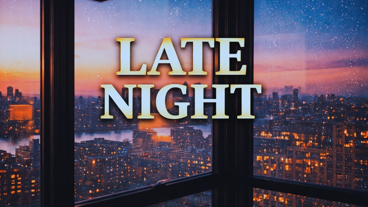 Midnight Jazz R&B Background Music for Late Night Work | Calm Focus