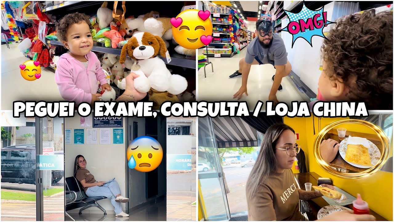 DEU ERRADO, DIA DE MÉDICO, BATE PERNA NA CASA CHINA 🇨🇳 PIREI NESSA LOJA 🛍️