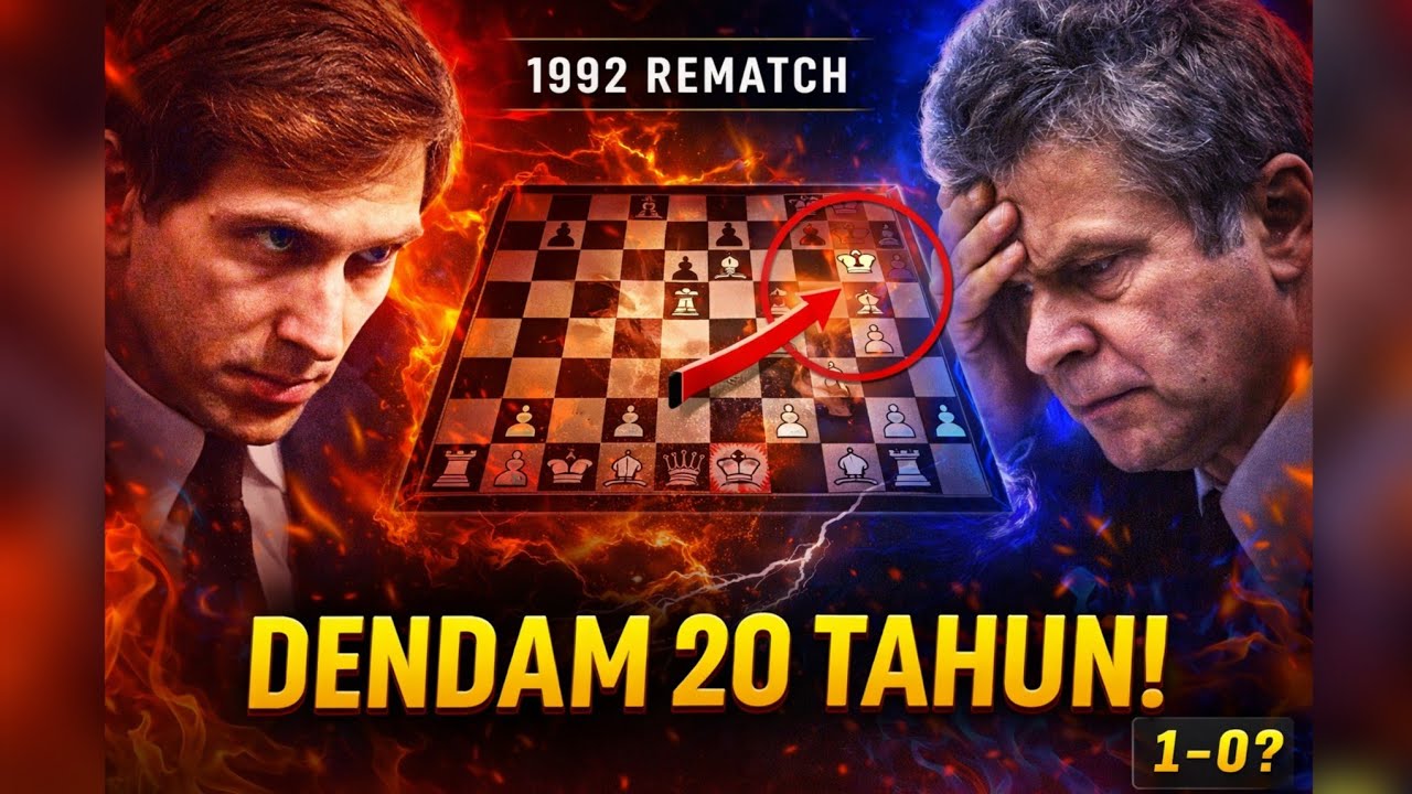 Legenda Tersungkur! Spassky Menang Dramatis di Round 5