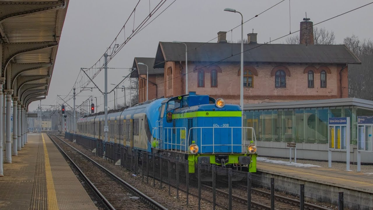 SM42 z podsyłem Elfa i Gagarin PKPC. Dąbrowa Górnicza Ząbkowice.