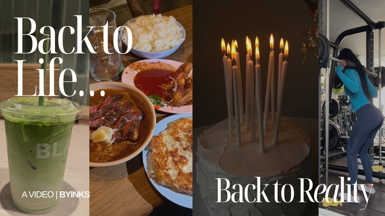 BACK TO LIFE, BACK TO REALITY | A WEEK W/YINKS!