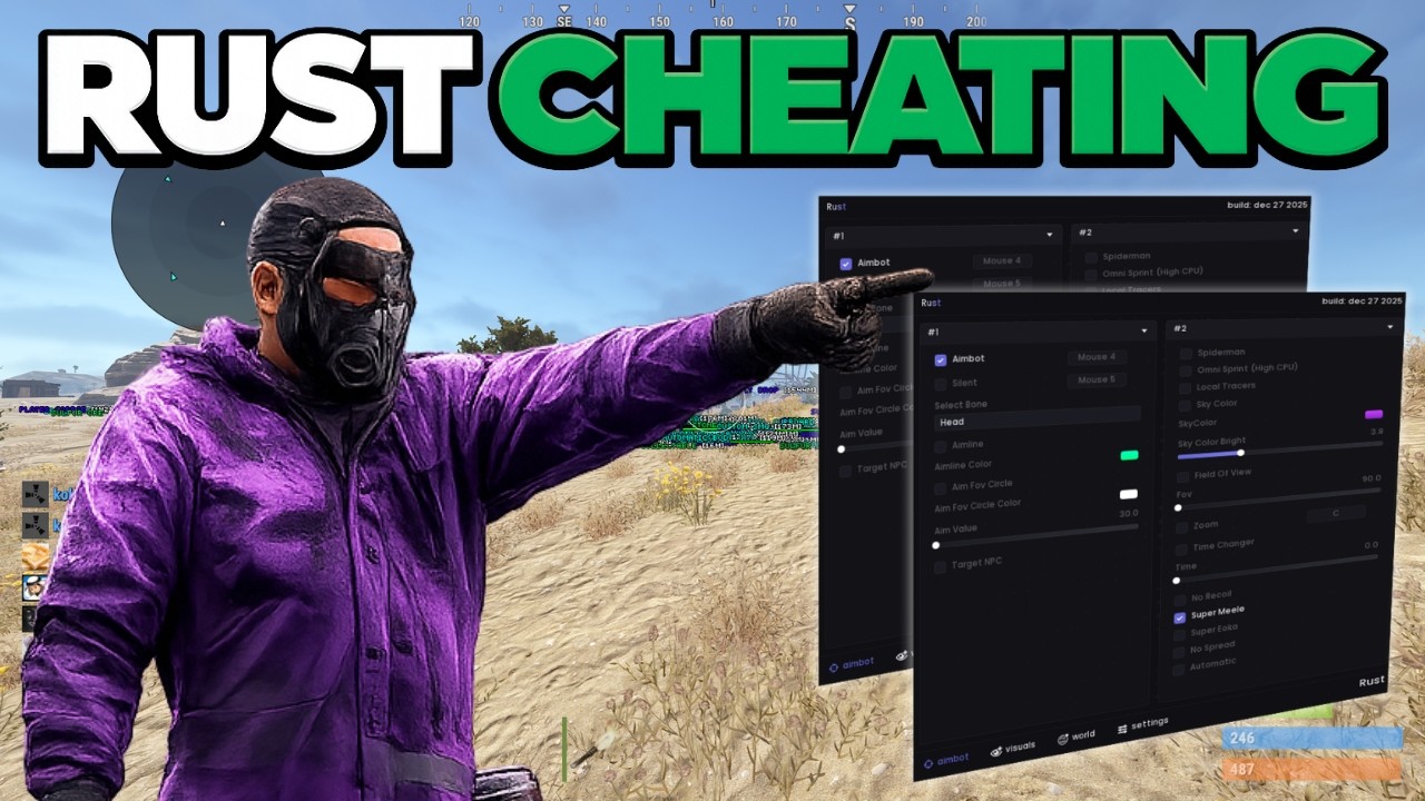 I Used an UNDETECTED Rust Cheat for 24 Hours&hellip;HAVOLITH