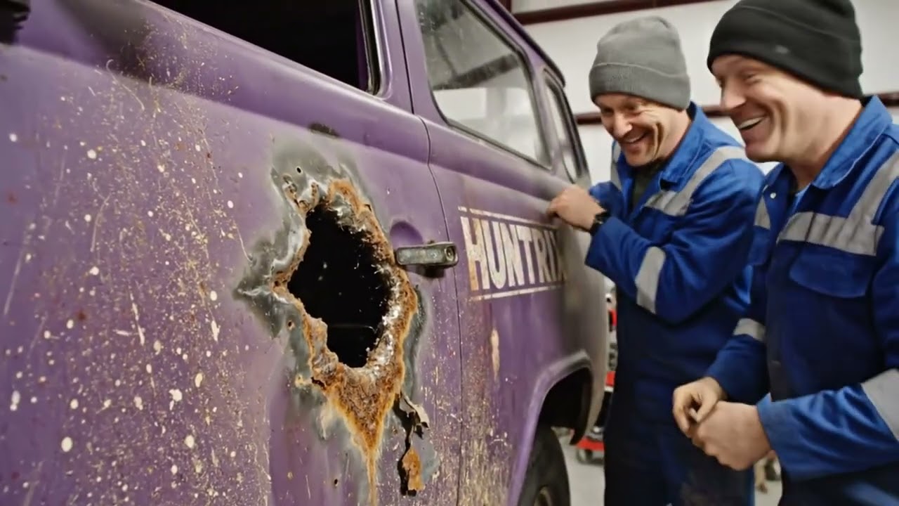 K-Pop Demond Hunter's Truck Restoration Documentary | Restoring a Forgotten Huntrix Van from Ruins