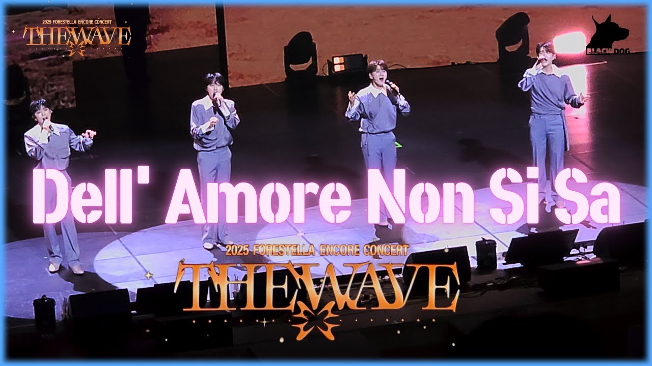 FORESTELLA THE WAVE ENCORE CONCERT- Dell' Amore Non Si Sa