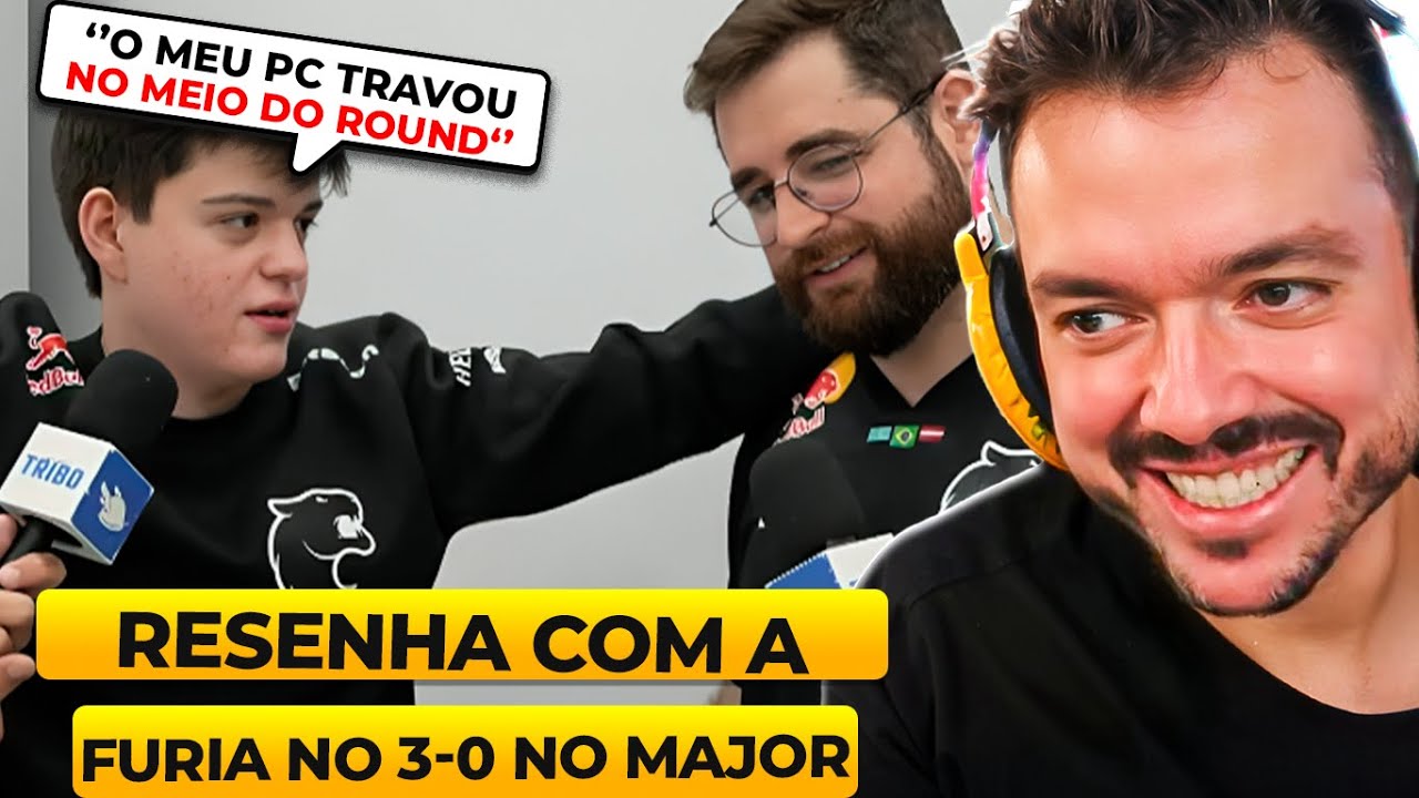 RESENHA COM O TIME DA FURIA! ENTREVISTA COM A FURIA 3-0 NO MAJOR BUDAPESTE 2025