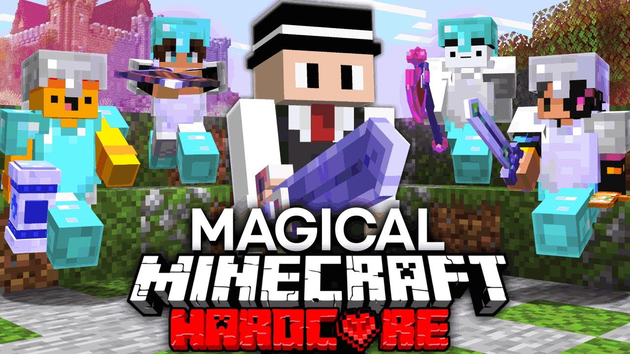 100 Players Simulate a MAGICAL TOURNAMENT In Minecraft