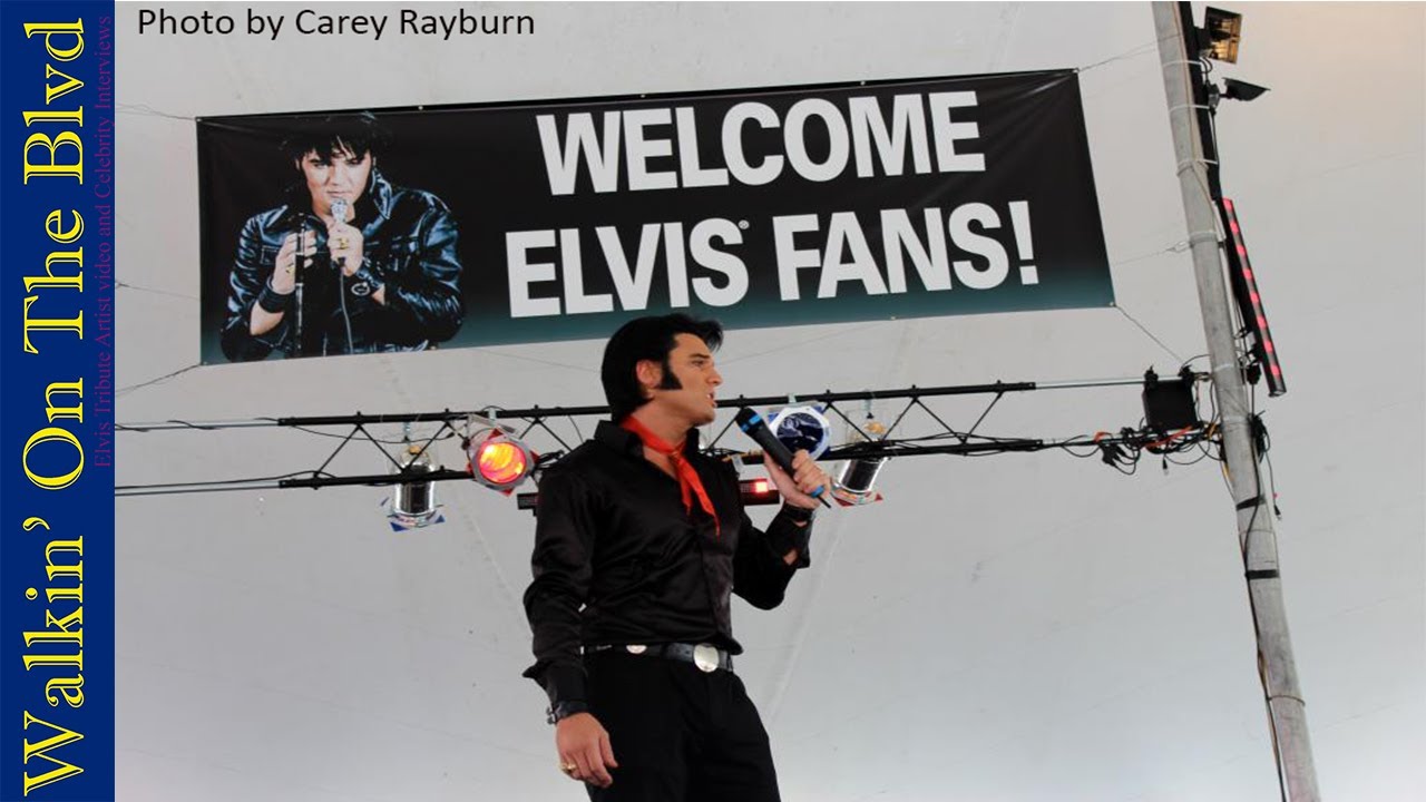 Chris Connor sings 'If I Can Dream' at Elvis Week 2012 (video)