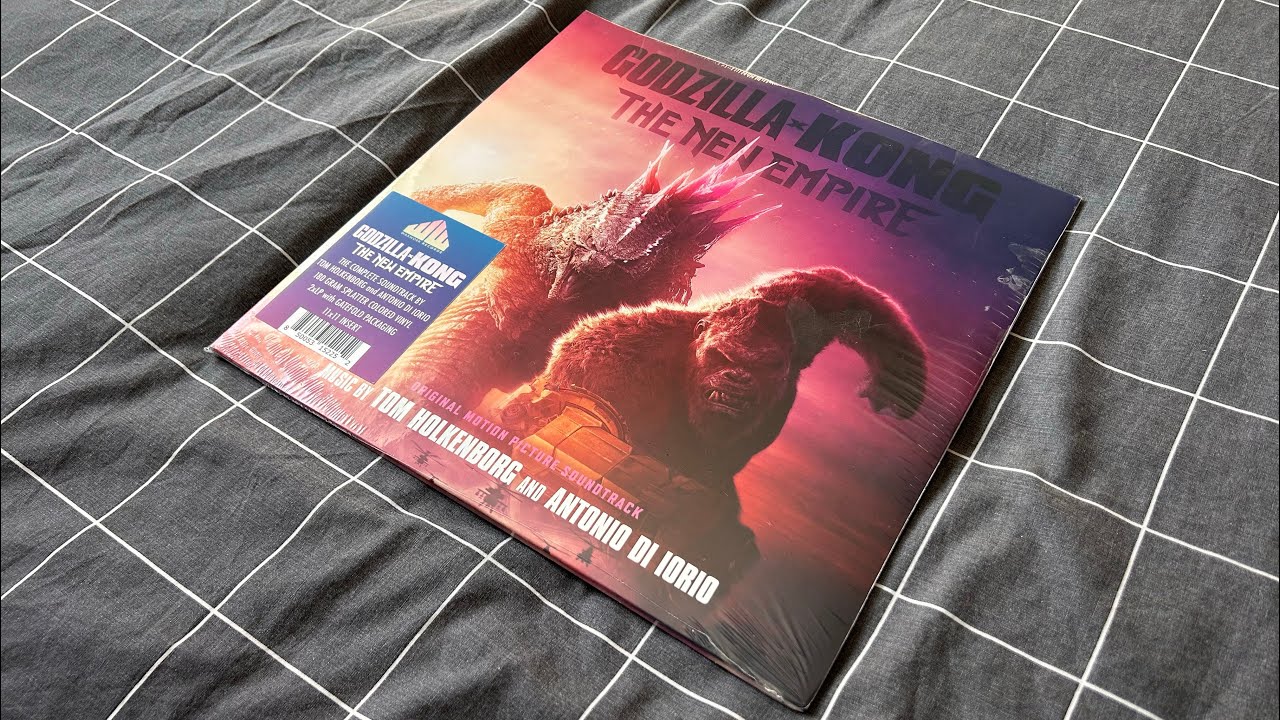 GODZILLA X KONG: THE NEW EMPIRE (2024) Original Motion Picture Soundtrack Vinyl UNBOXING