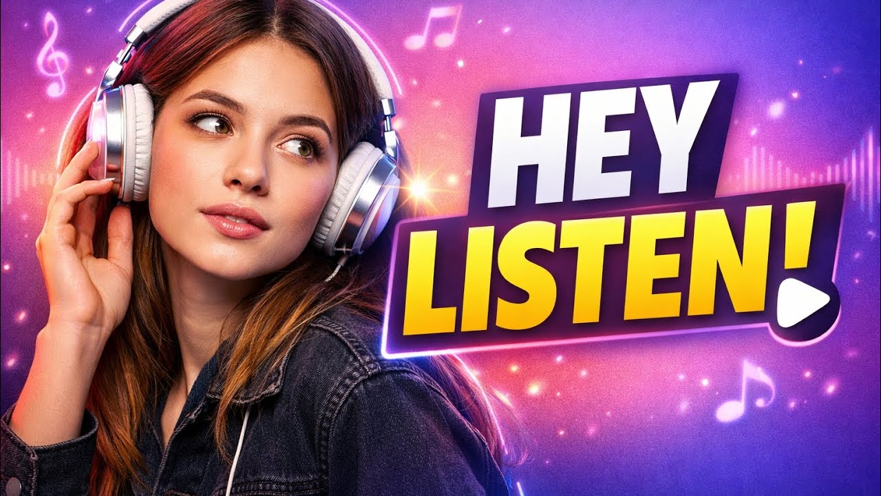 HEY LISTEN NOW 🎧 | Catchy Pop Song | Easy Vibes | New Music 2026 | Dream Factory 