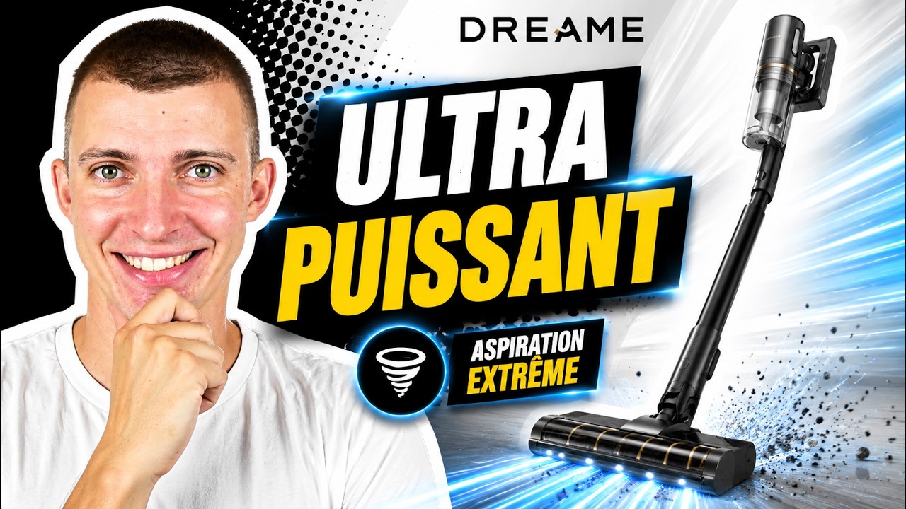 Dreame V20 Pro : Test de l’aspirateur sans fil ultra puissant 210 AW & sans nœuds !