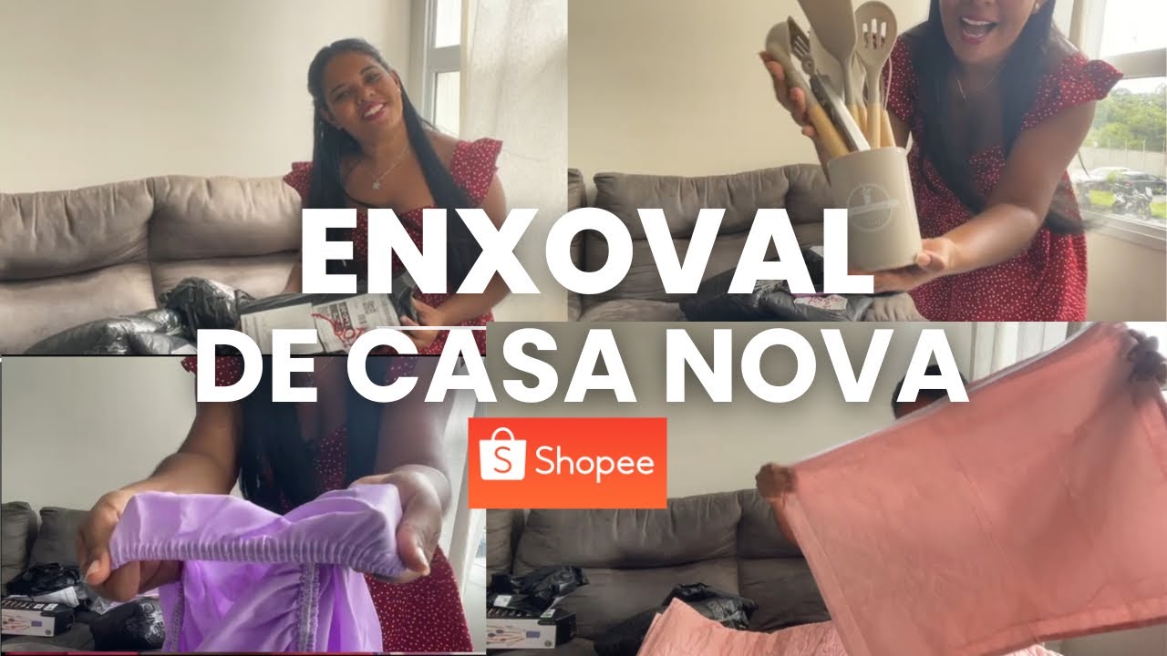 COMPRAS PRO NOVO LAR🏡+ VALORES DE TUDO😱 #donadecasablogueira #enxovaldecasanova 