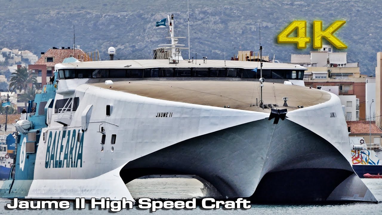 Jaume II High Speed Catamaran [4K] to Ibiza