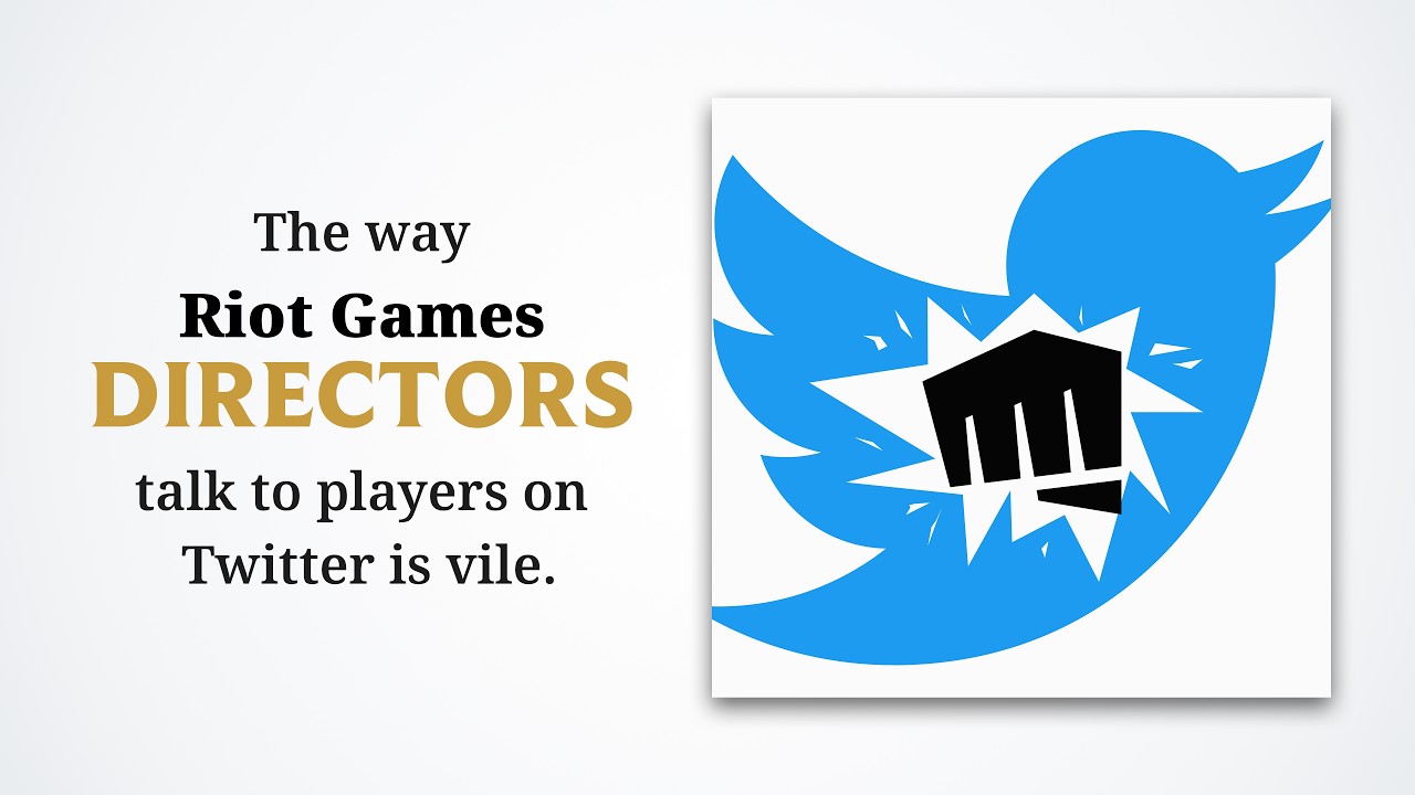 Директор Riot Games в Twitter набросился на фанатов и начал высмеивать игроков