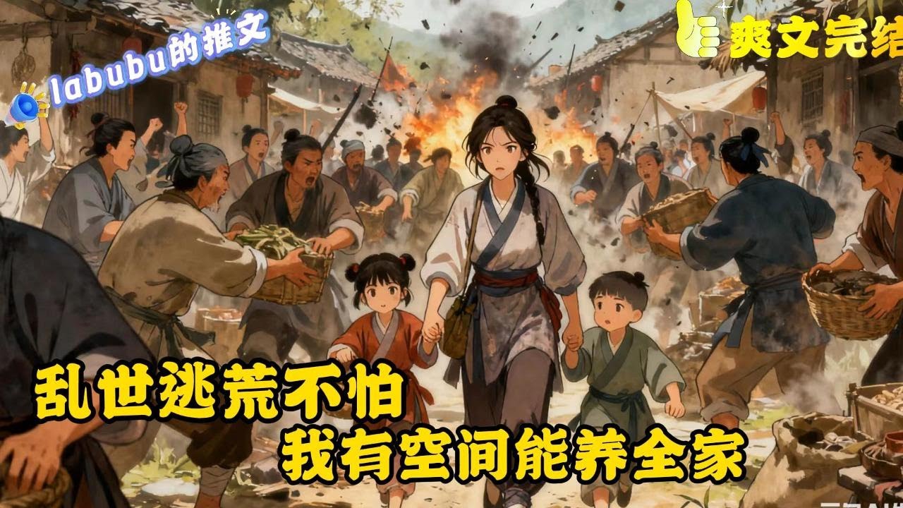完结：逃荒爽文，女主成长型，武力值高，金手指强大，有空间，有异能，剧情为主，男主出来的晚，感情戏少，世界观宏大，带点脑洞，奇幻。 #末世#囤物资