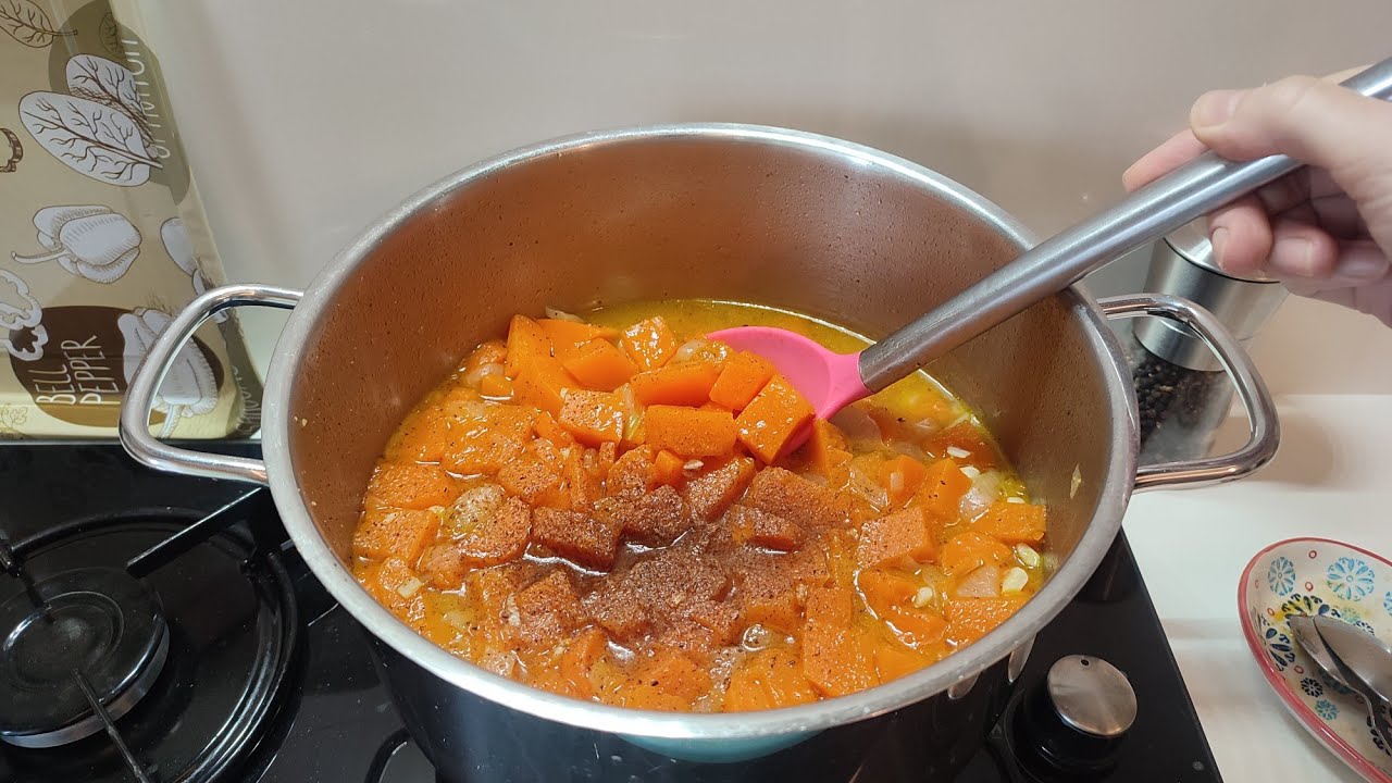 No Cream or Milk Pumpkin Soup 🍲