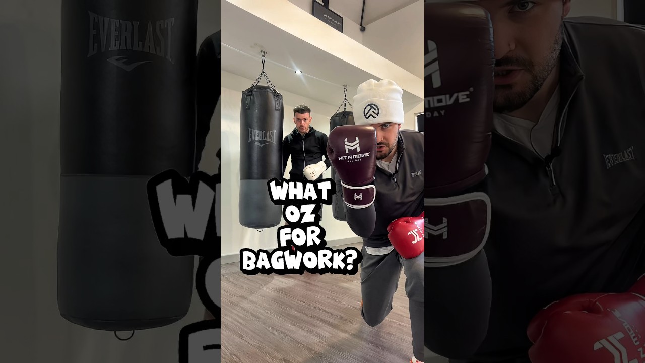 Are 16oz gloves good for bagwork?! 🤯 #boxing #boxingtraining #viral #shorts