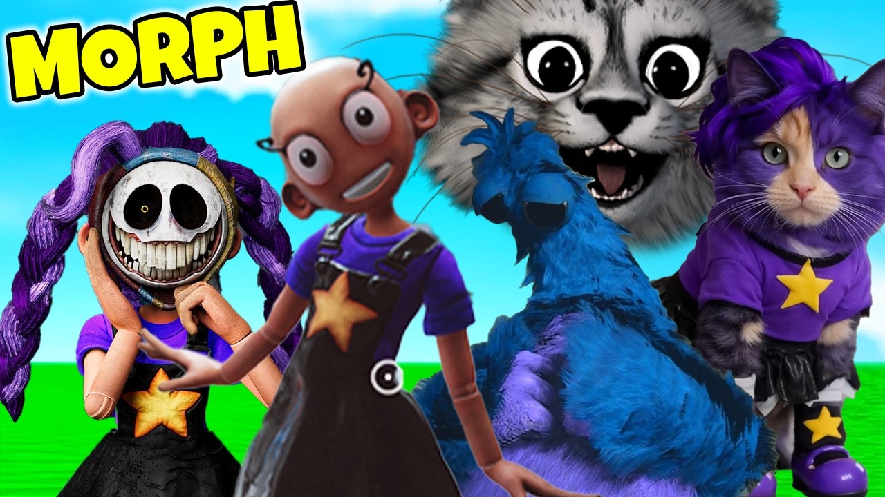 Poppy Playtime 5 Karakterlerin ''MORPH'LARINI BULDUM'' Roblox